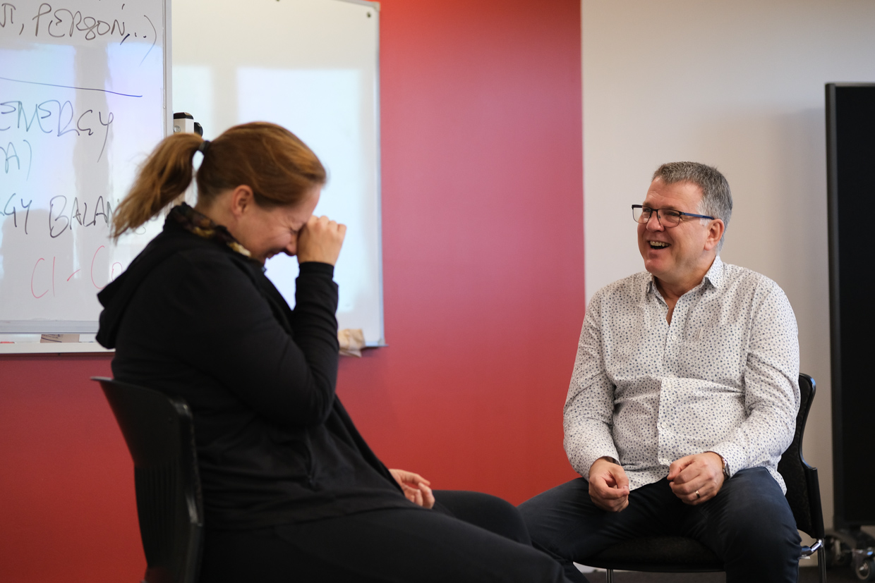 Steve Wells with IEP/PET Client